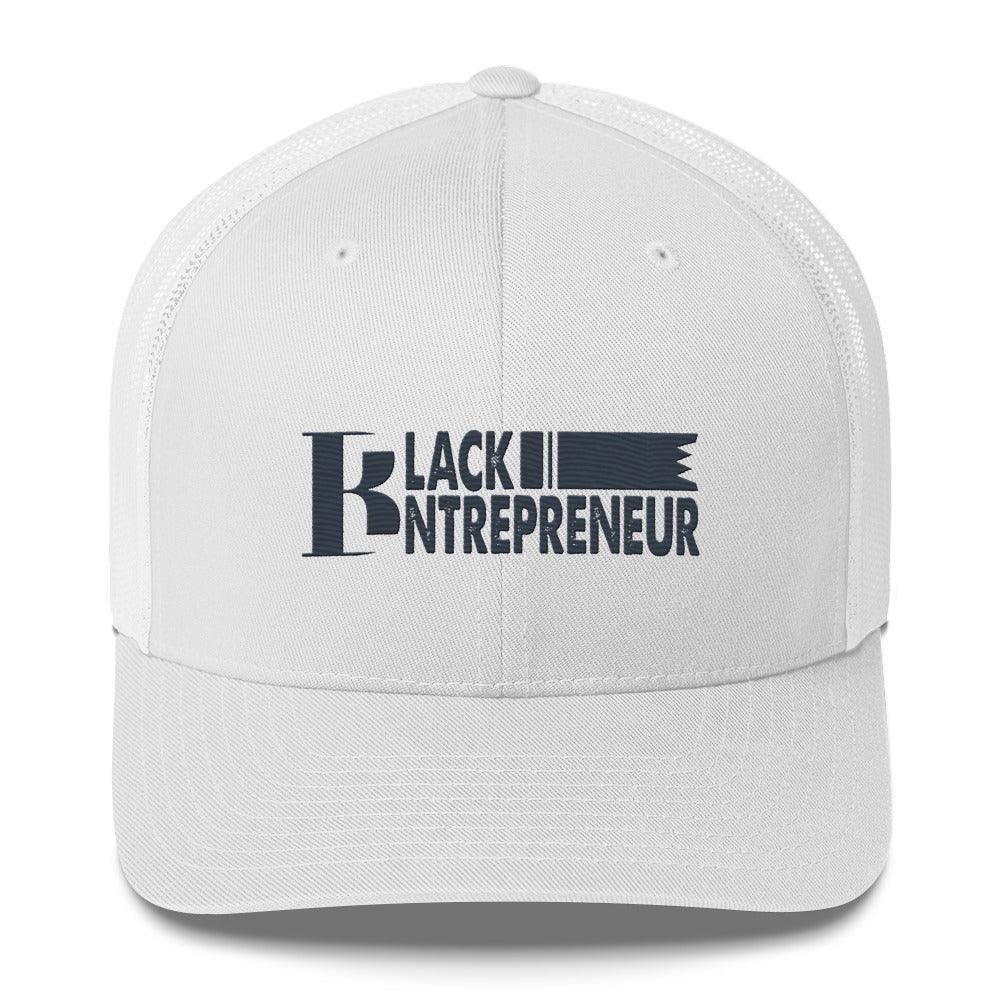 Black Entrepreneur Trucker Cap - InvestmenTees