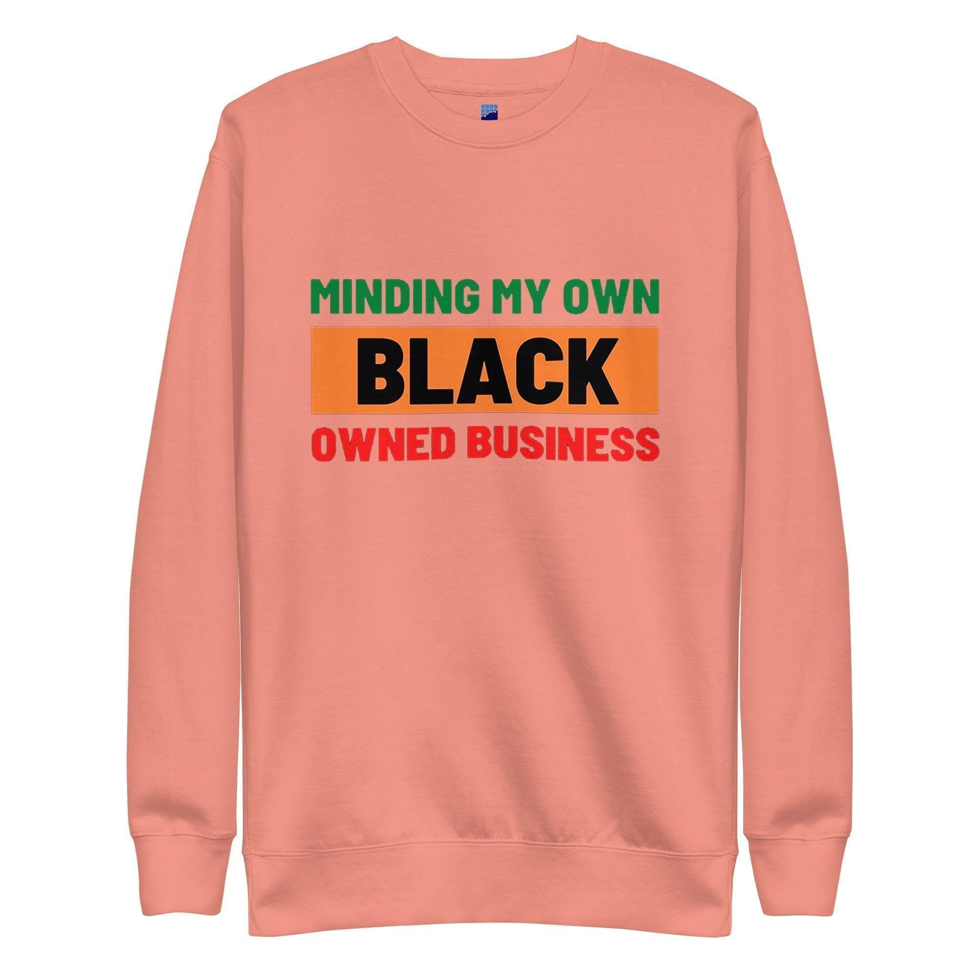 Black Owned Business Sweatshirt - InvestmenTees