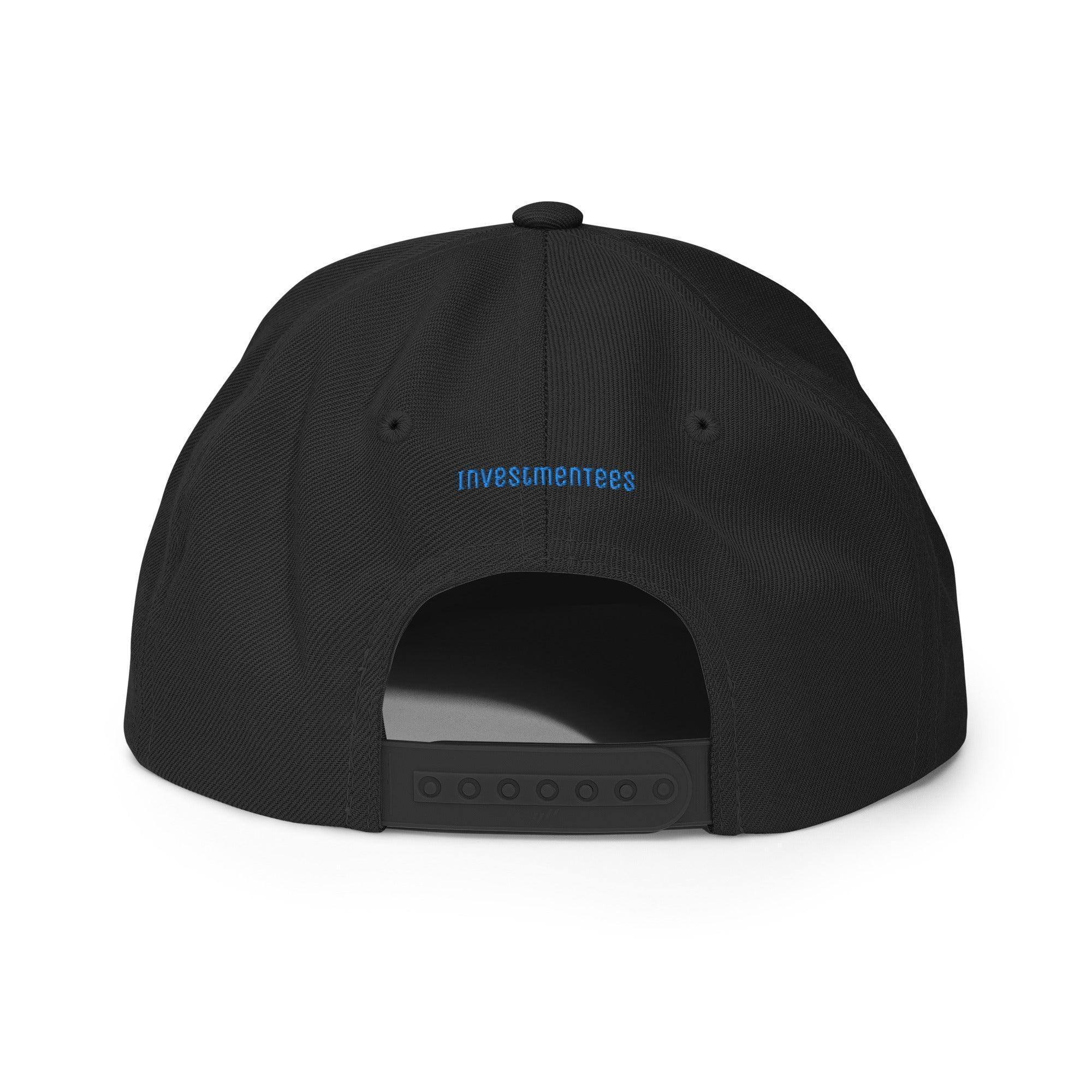 Black Wall Street Snapback Hat - InvestmenTees