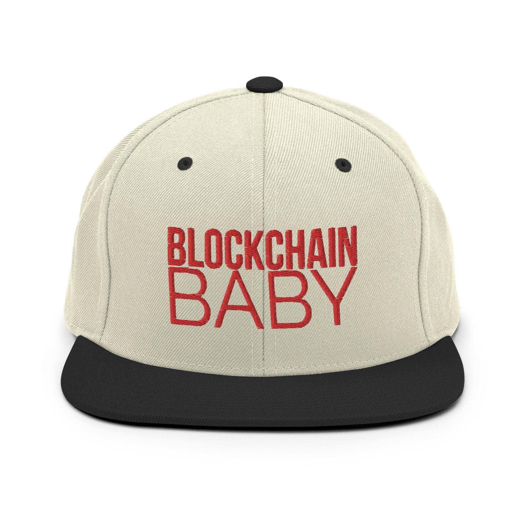 Blockchain Baby Snapback Hat - InvestmenTees