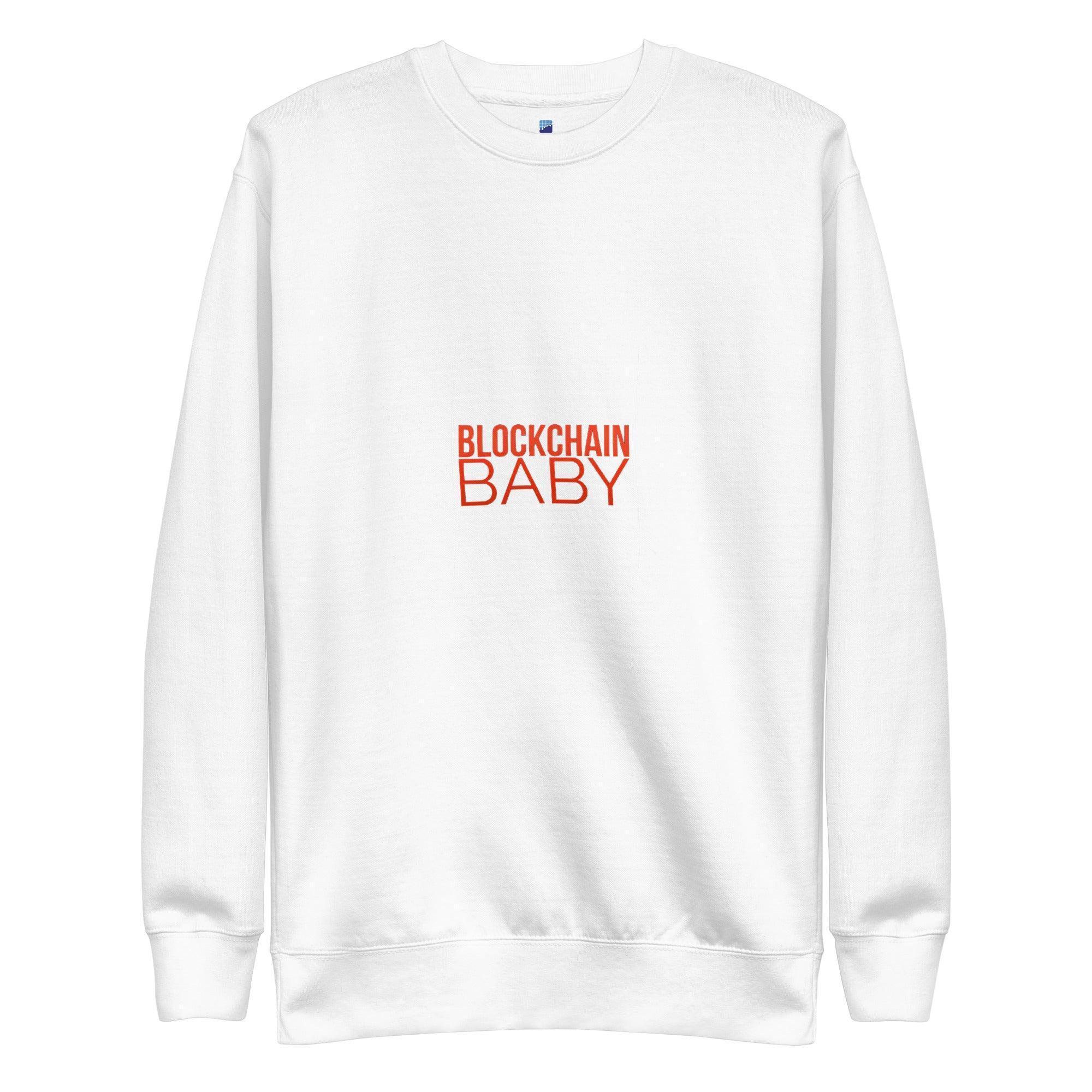 Blockchain Baby Sweatshirt - InvestmenTees