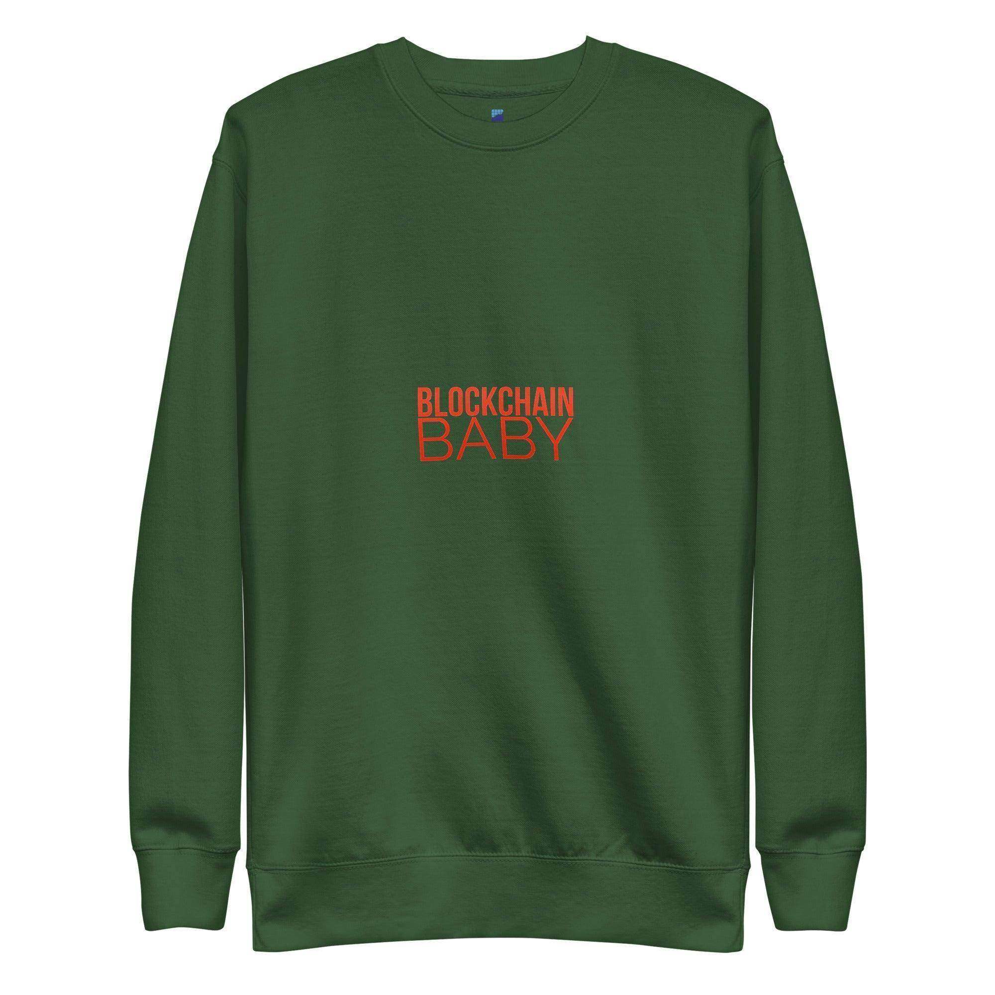 Blockchain Baby Sweatshirt - InvestmenTees