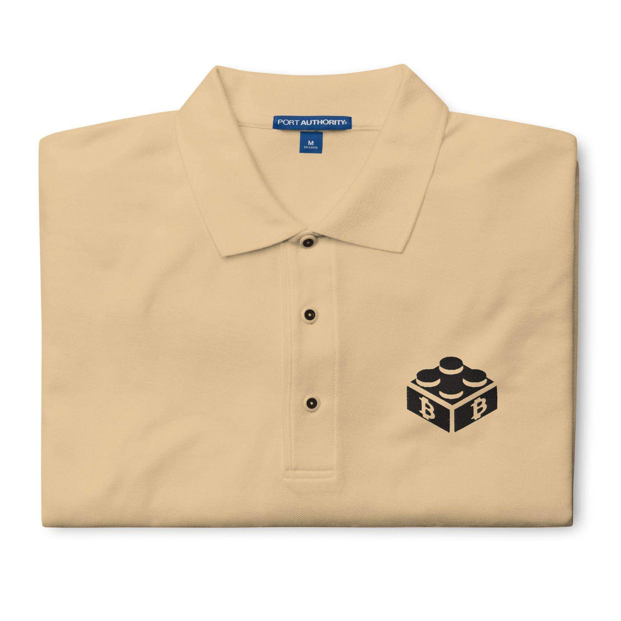 Blockchain Block Polo Shirt - InvestmenTees