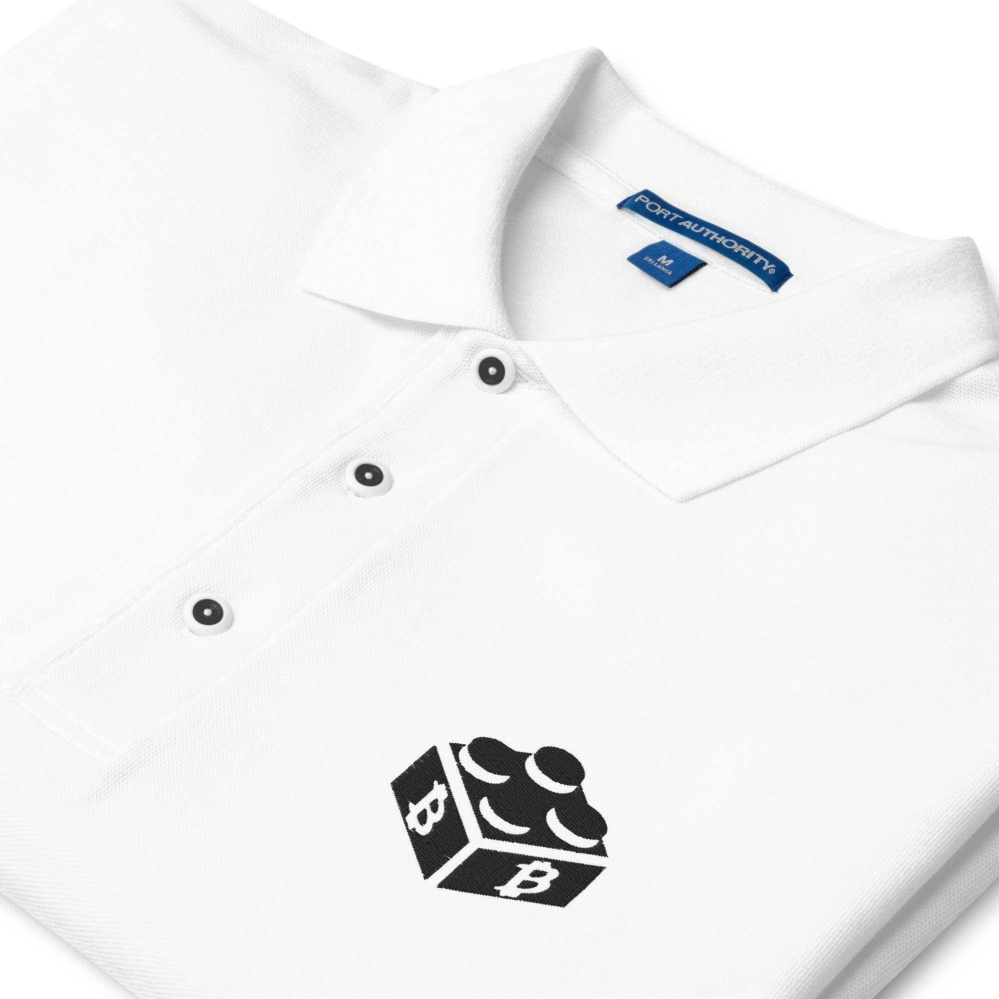 Blockchain Block Polo Shirt - InvestmenTees