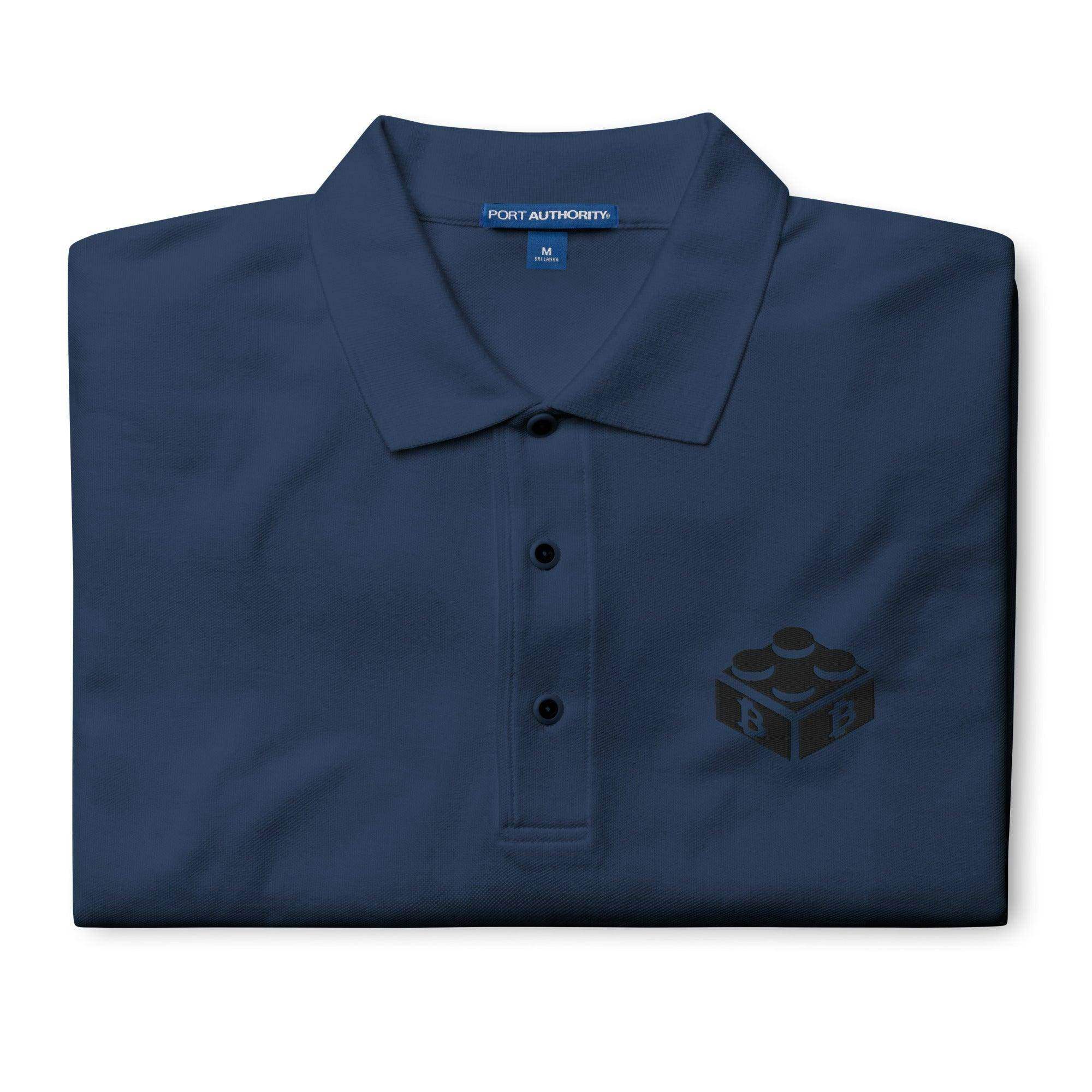 Blockchain Block Polo Shirt - InvestmenTees