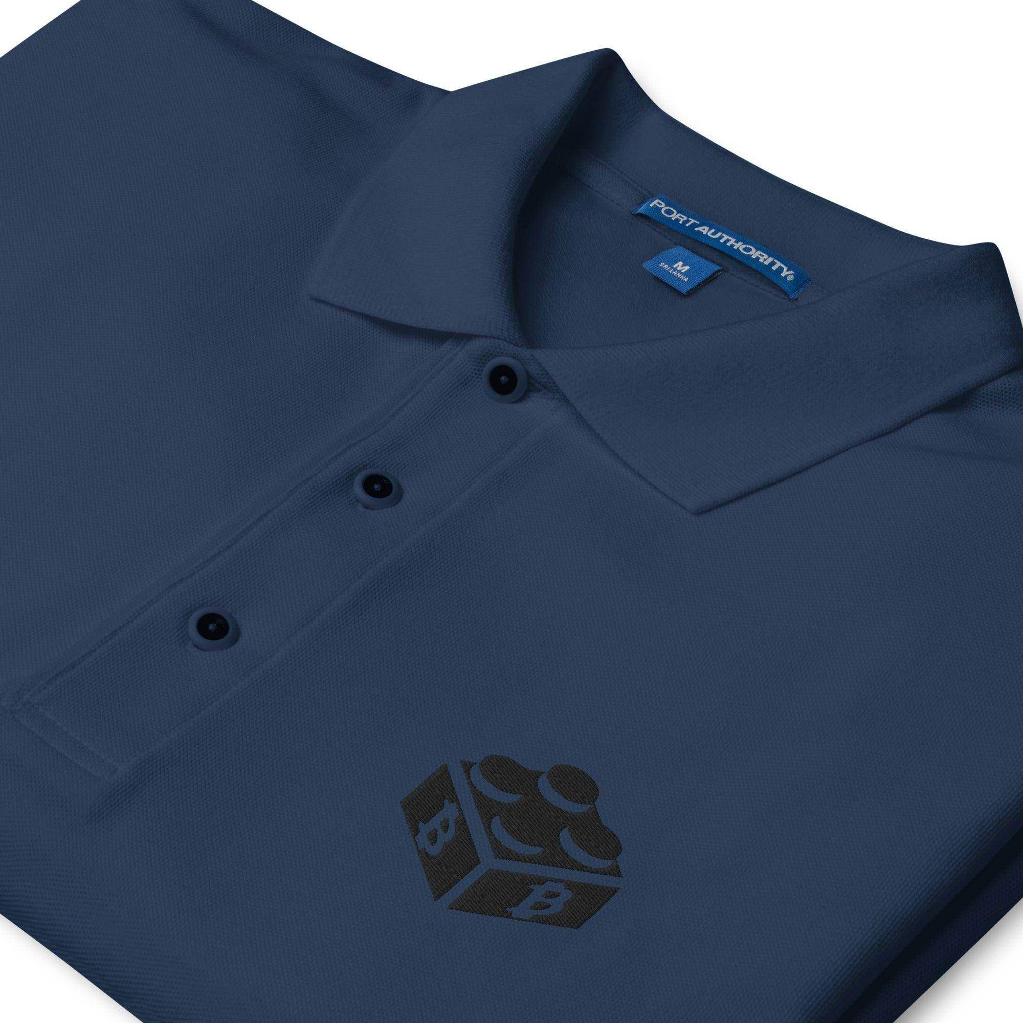 Blockchain Block Polo Shirt - InvestmenTees