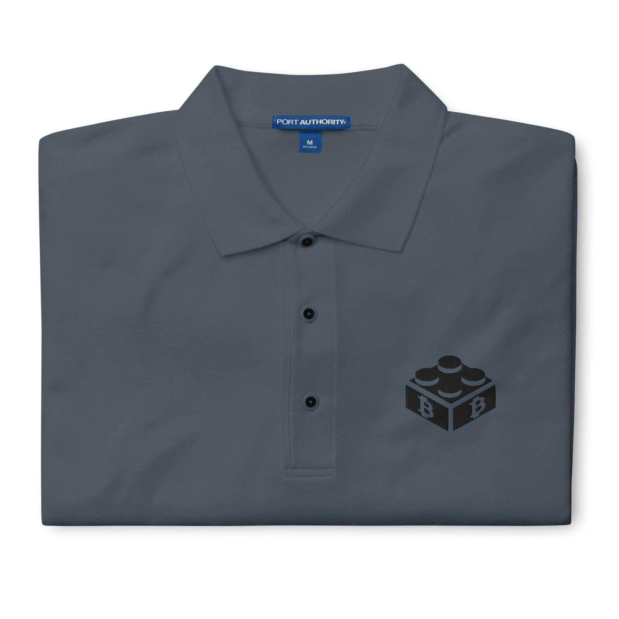 Blockchain Block Polo Shirt - InvestmenTees