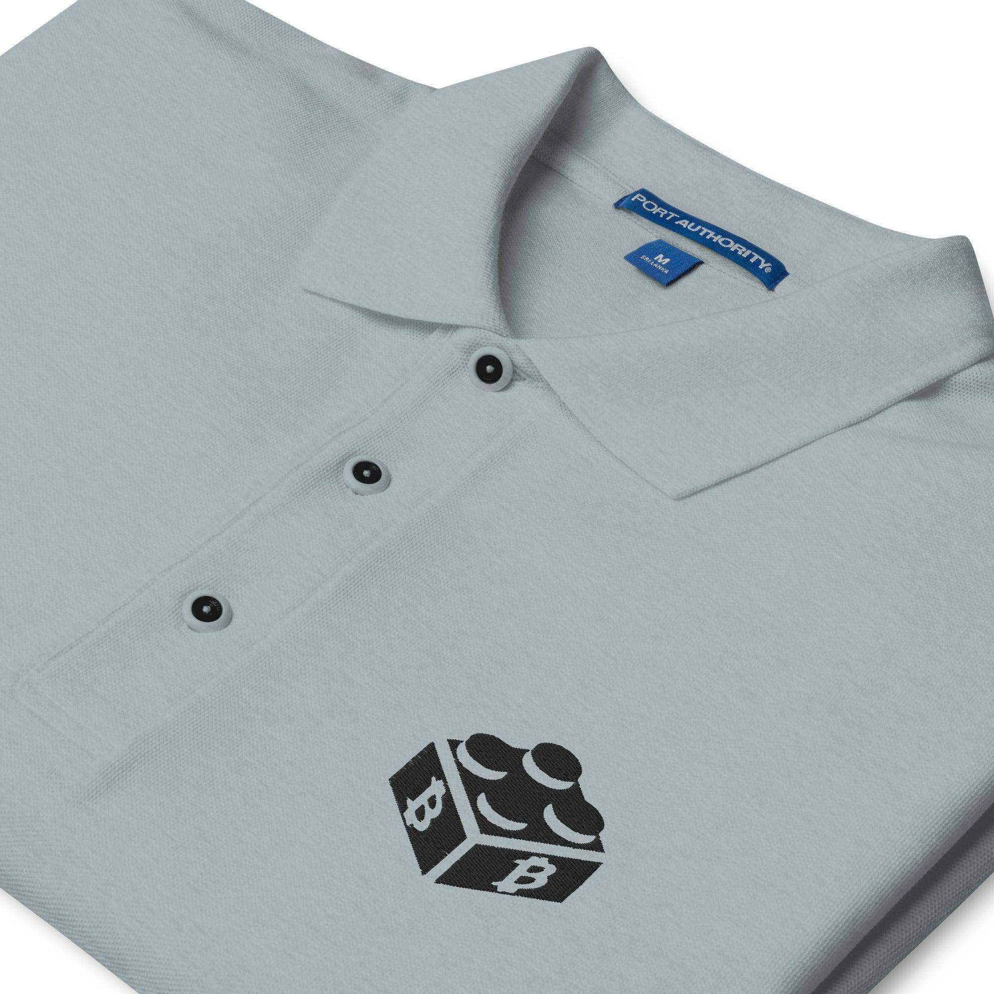 Blockchain Block Polo Shirt - InvestmenTees