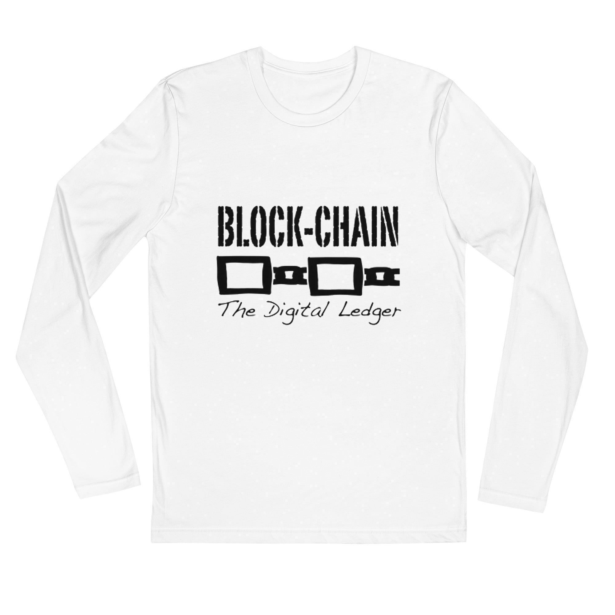 BlockChain Digital Ledger Long Sleeve T-Shirt - InvestmenTees