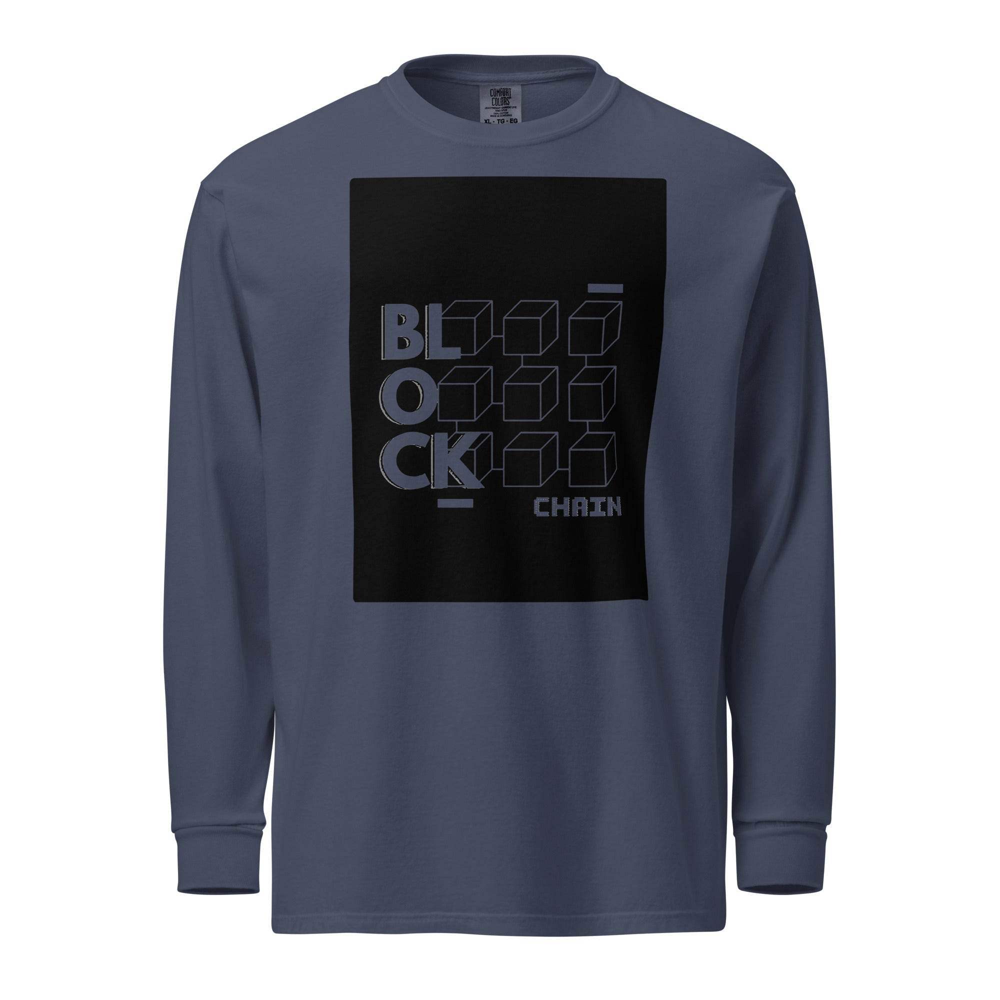 Blockchain Long Sleeve T-Shirt - InvestmenTees