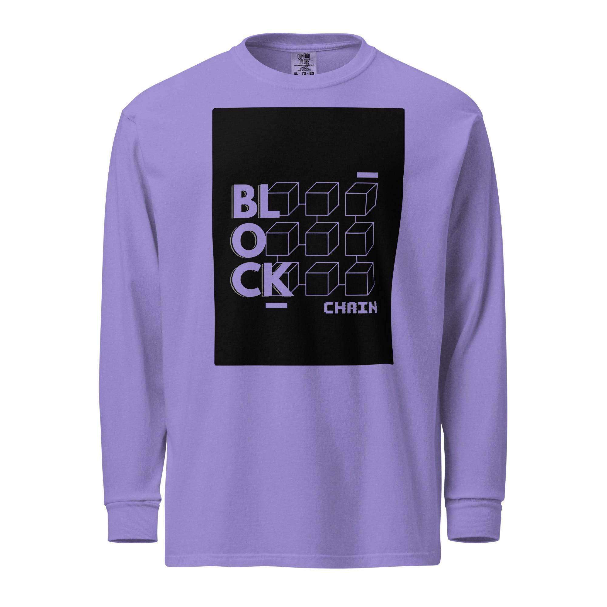 Blockchain Long Sleeve T-Shirt - InvestmenTees