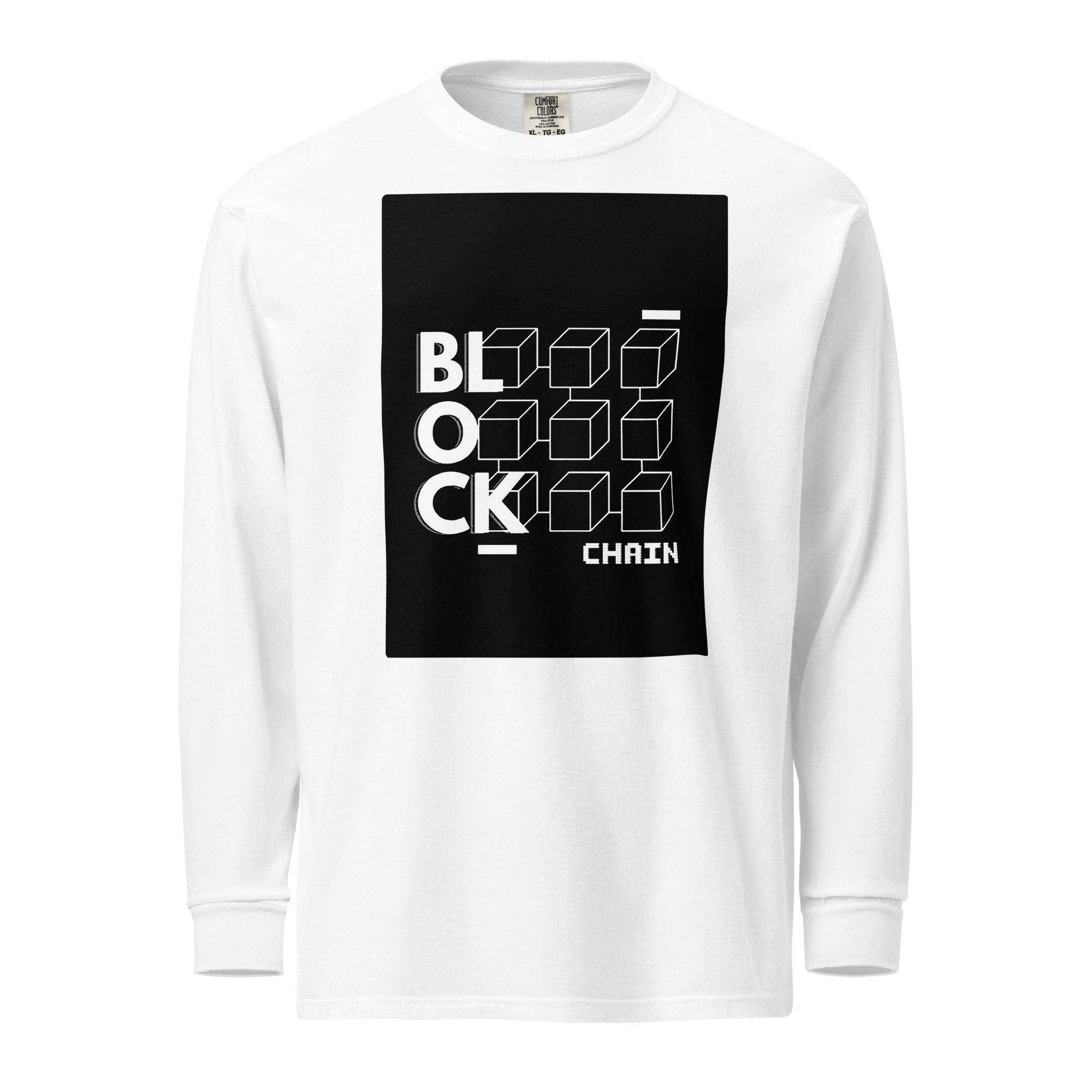 Blockchain Long Sleeve T-Shirt - InvestmenTees