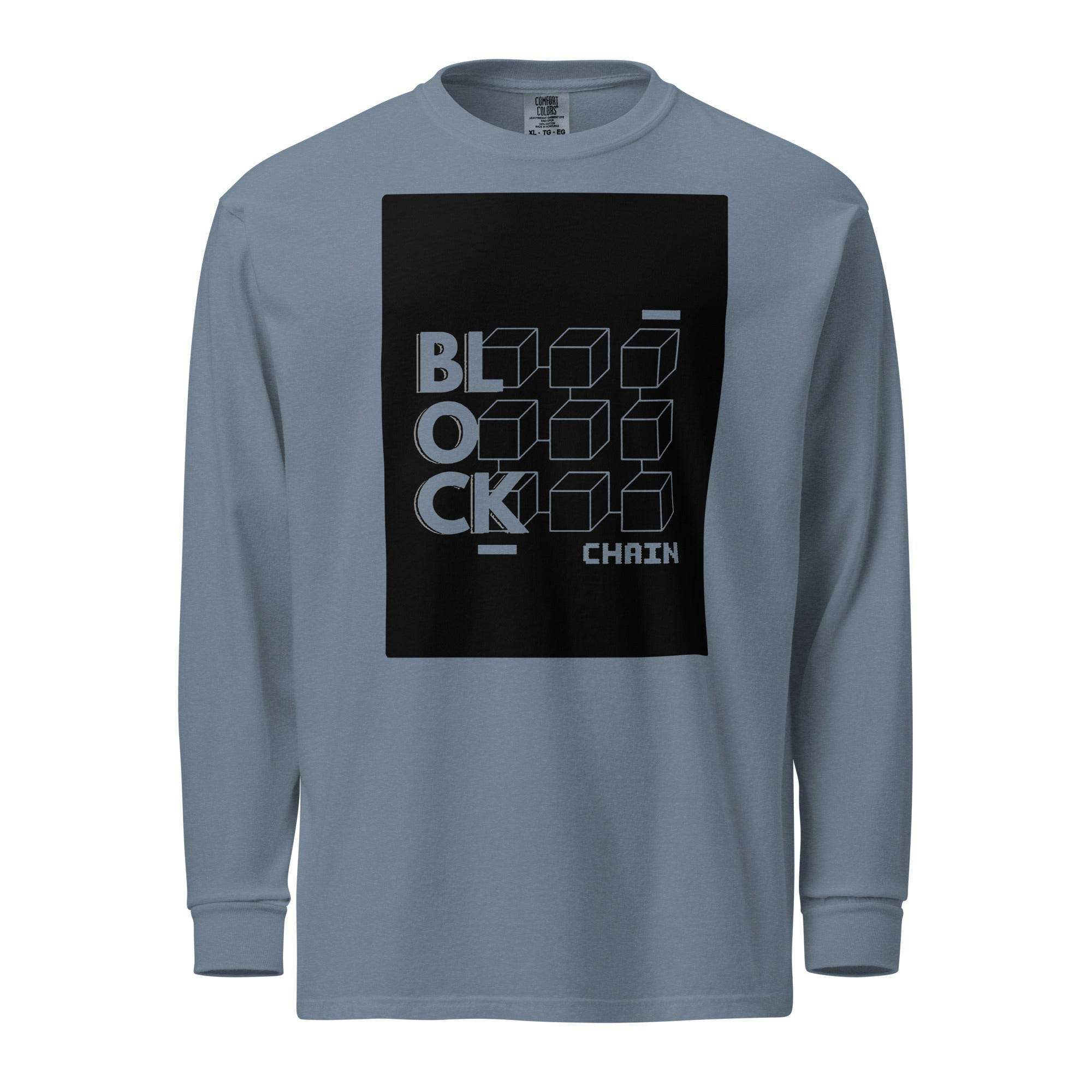 Blockchain Long Sleeve T-Shirt - InvestmenTees