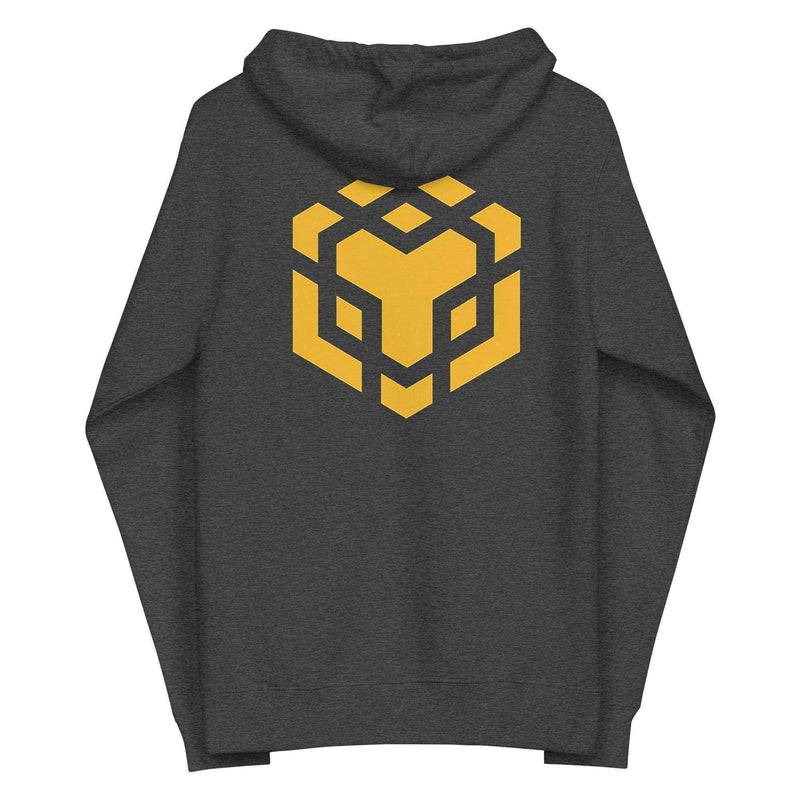 BNB Chain Zip Up Hoodie - InvestmenTees