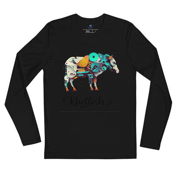 Bullish Mechanical Bull Long Sleeve T-Shirt - InvestmenTees