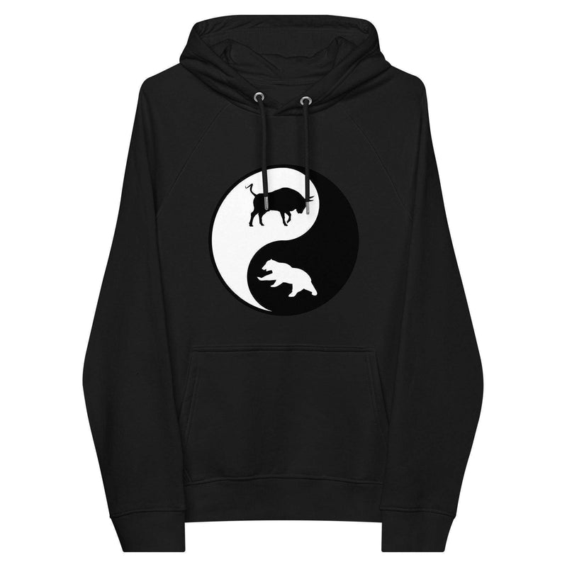 Bulls | Bears Ying Yang Pullover Hoodie - InvestmenTees