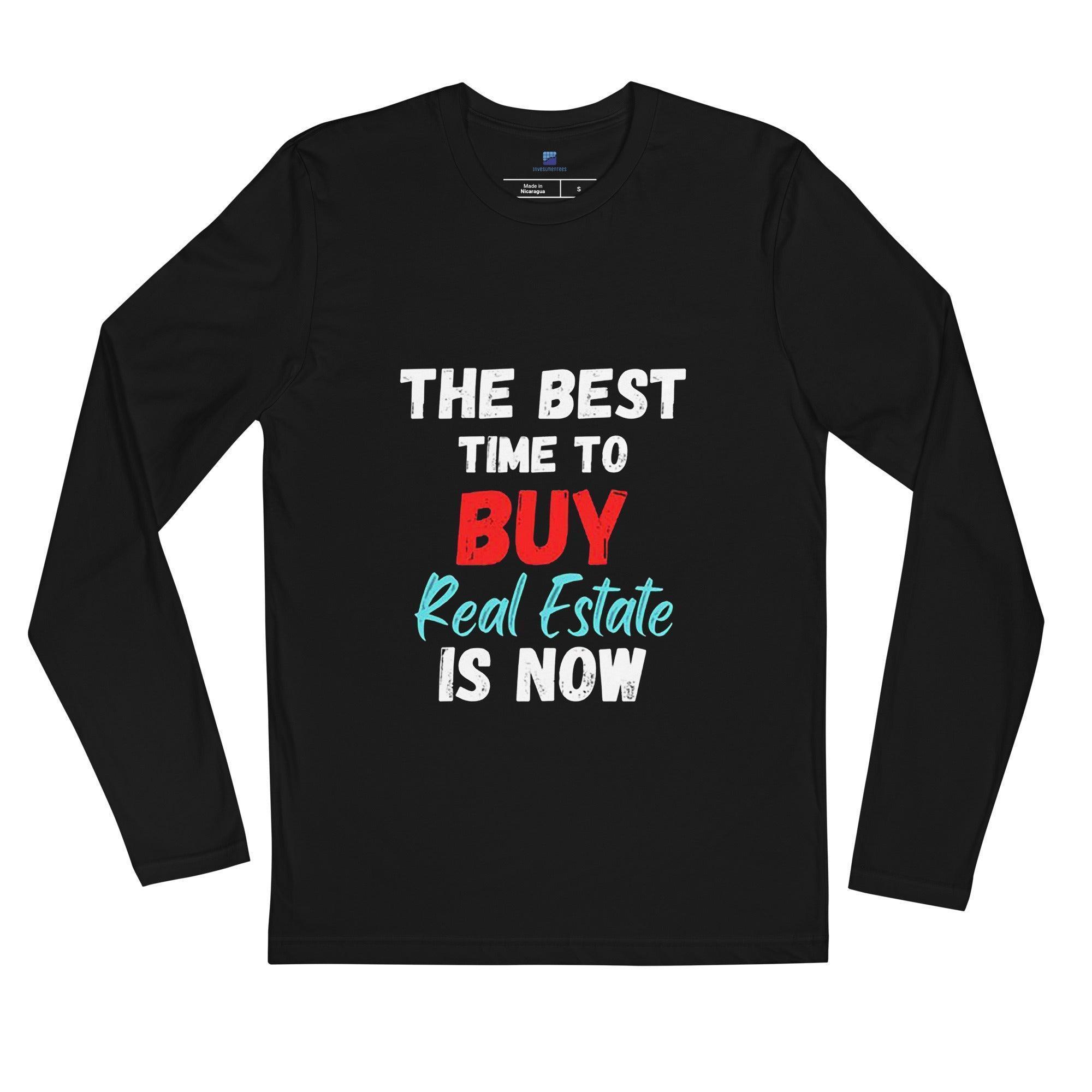 Buy Real Estate Long Sleeve T-Shirt - InvestmenTees