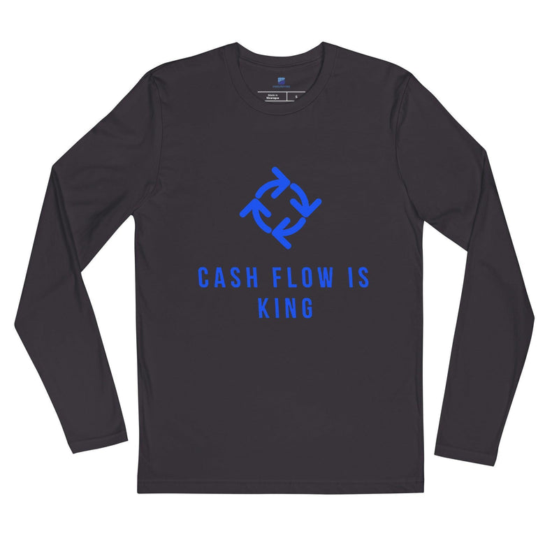 Cash Flow Is King Long Sleeve T-Shirt - InvestmenTees