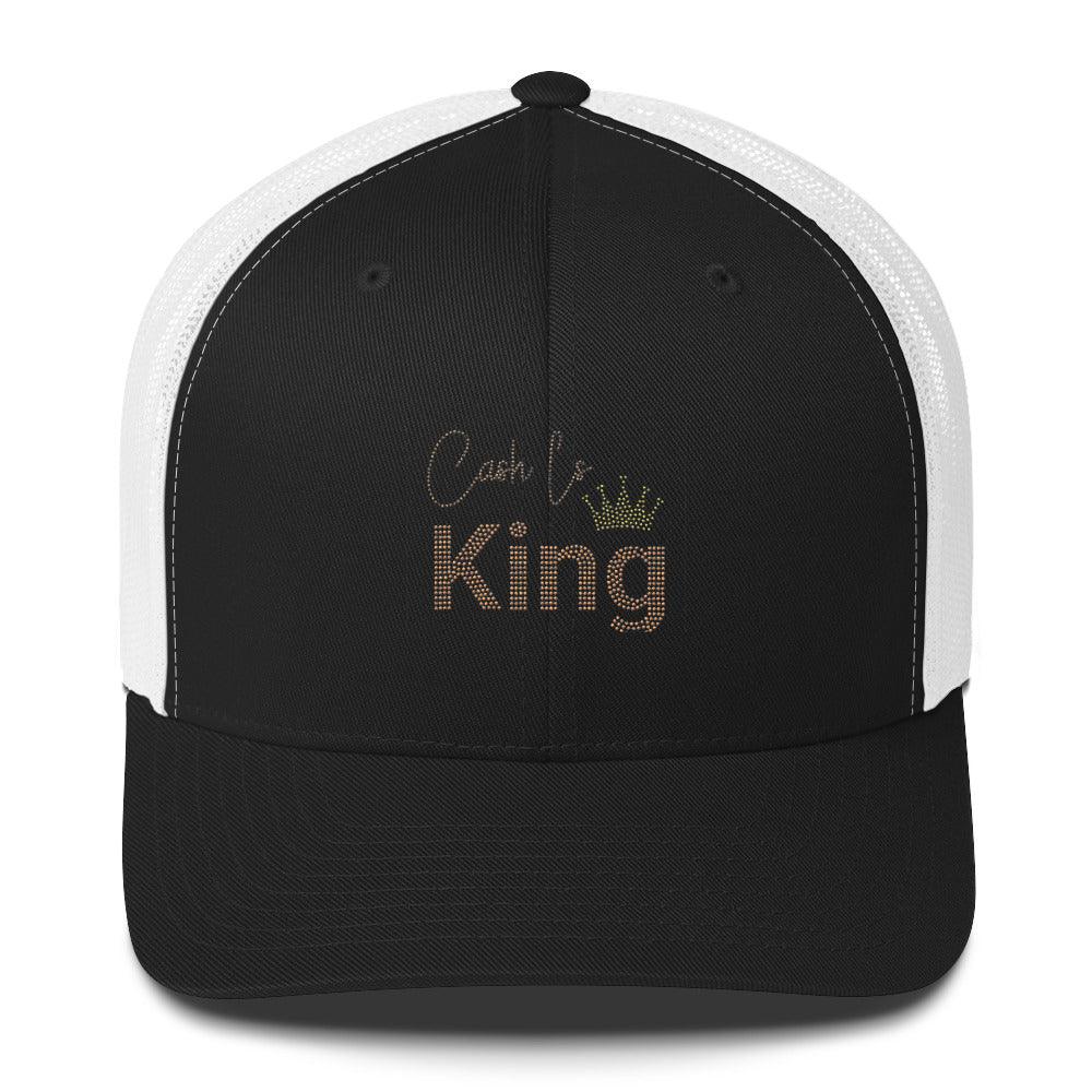 Cash Is King Trucker Cap - InvestmenTees
