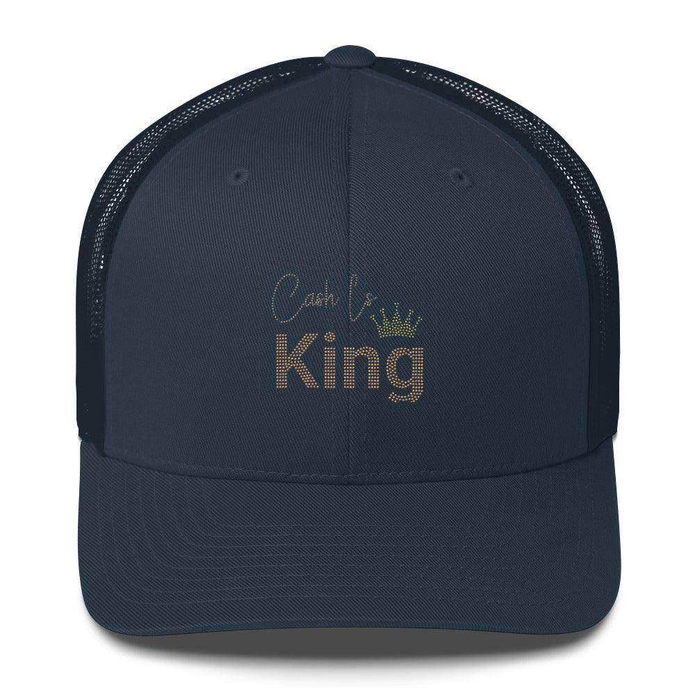 Cash Is King Trucker Cap - InvestmenTees