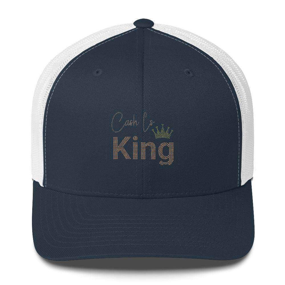 Cash Is King Trucker Cap - InvestmenTees