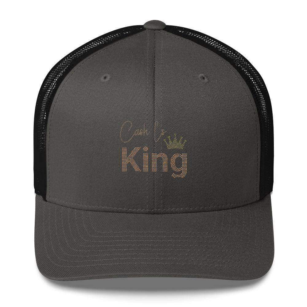 Cash Is King Trucker Cap - InvestmenTees