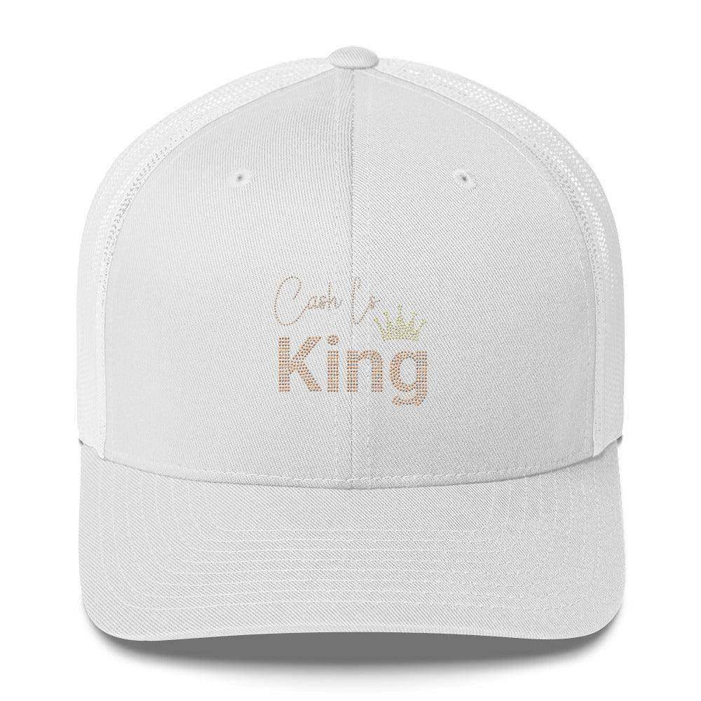 Cash Is King Trucker Cap - InvestmenTees