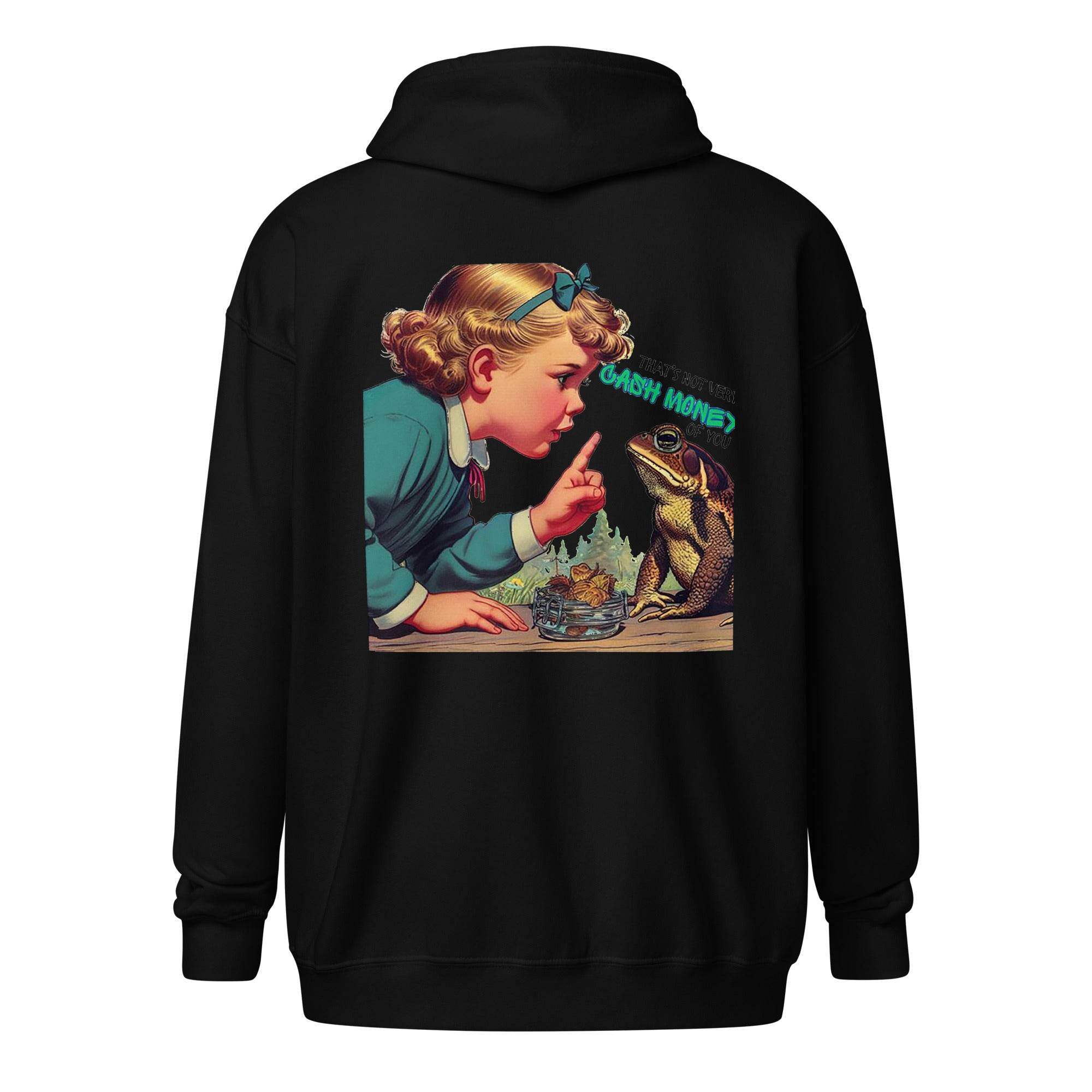 Cash Money Of You Zip Up Hoodie - InvestmenTees