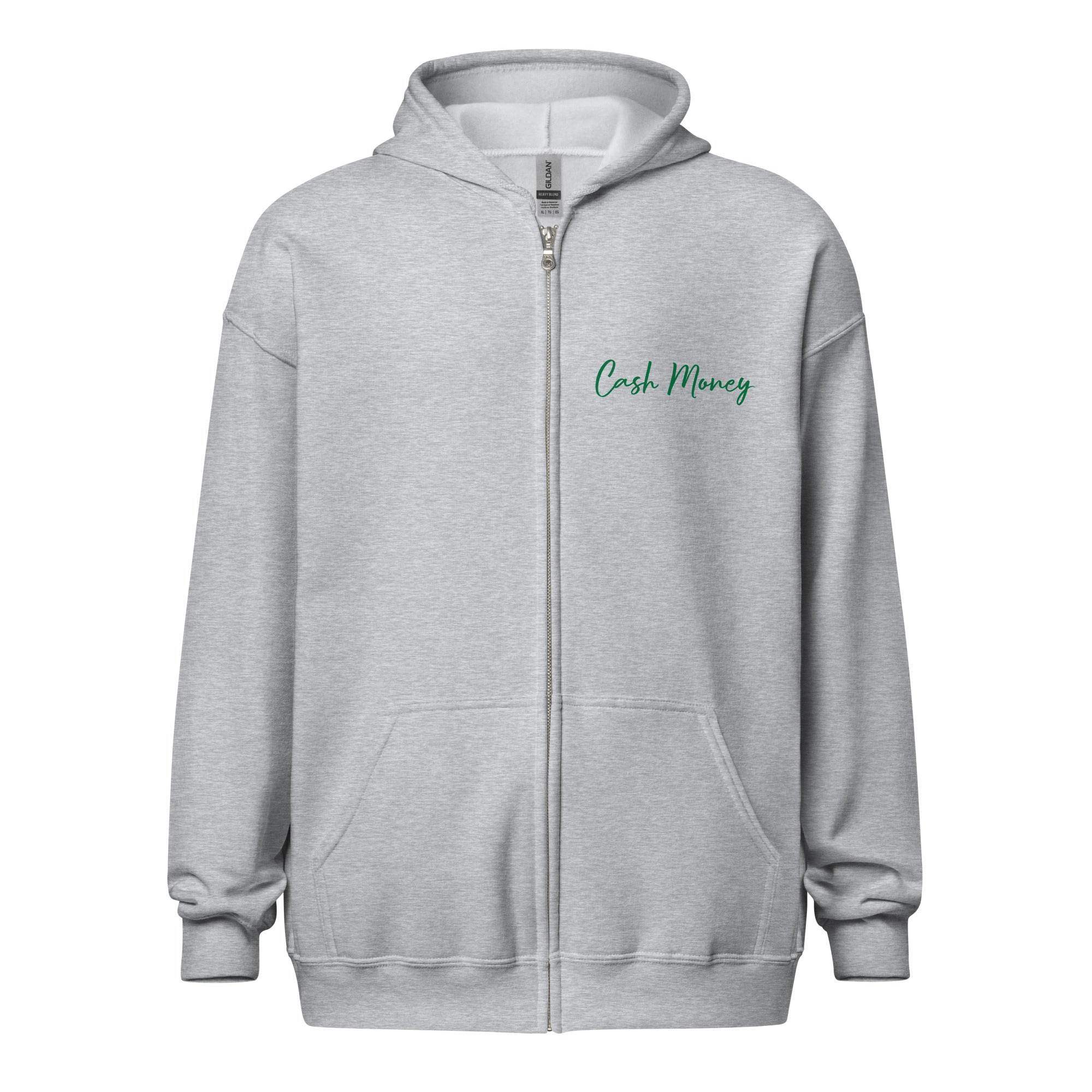 Cash Money Of You Zip Up Hoodie - InvestmenTees