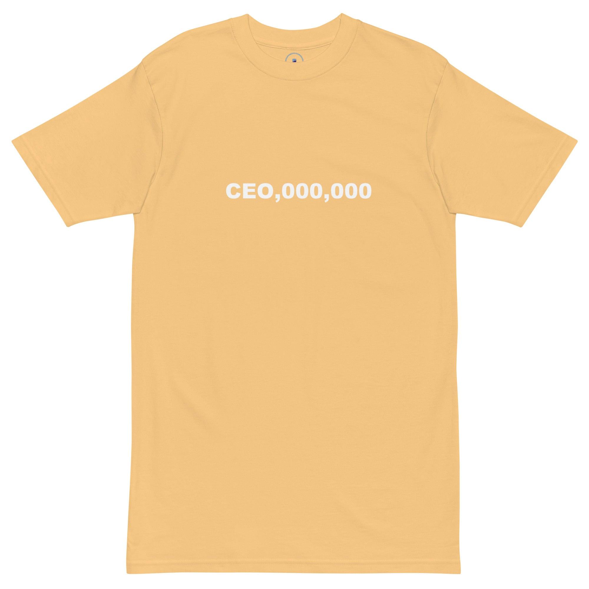 CEO,000,000-BLACK T-Shirt - InvestmenTees