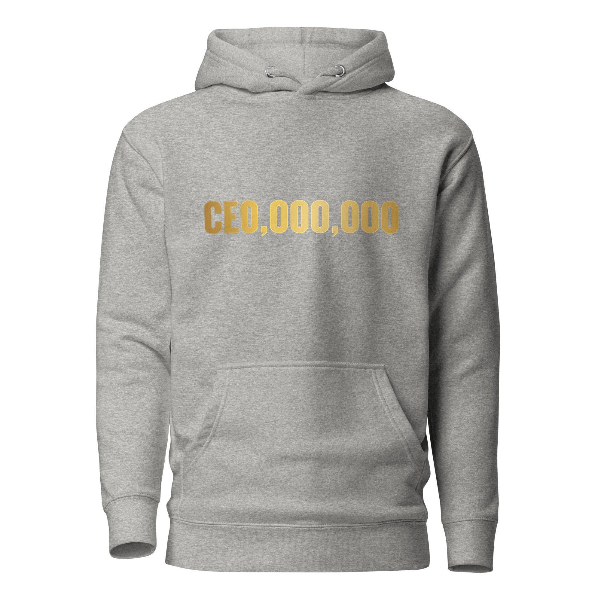 CEO,000,000 Gold Pullover Hoodie - InvestmenTees
