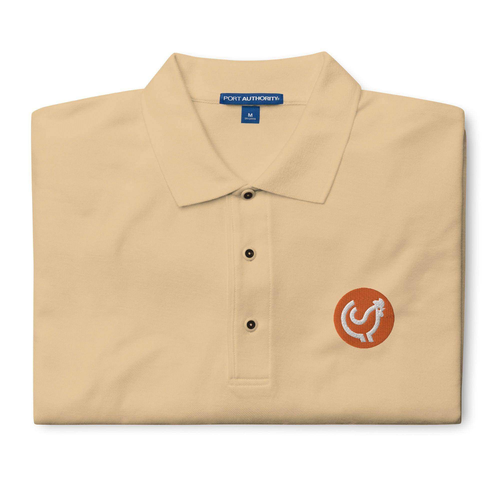 Chicken Meme Coin Polo Shirt - InvestmenTees