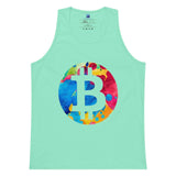 Colorful Bitcoin Tank Top - InvestmenTees