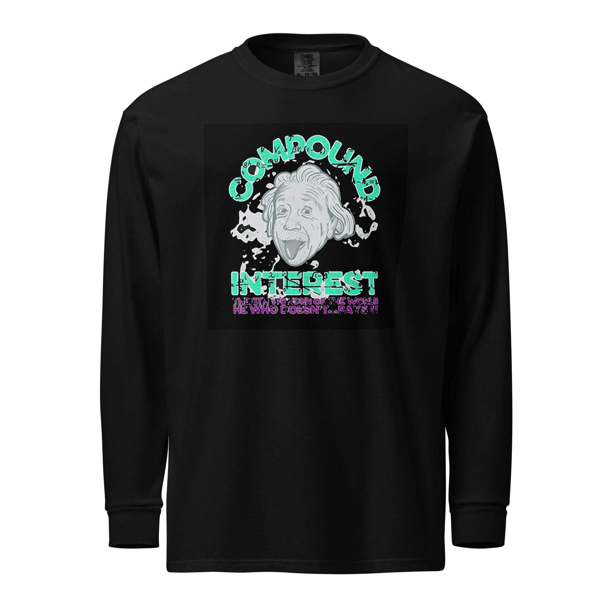 Compound Interest Long Sleeve T-Shirt - InvestmenTees