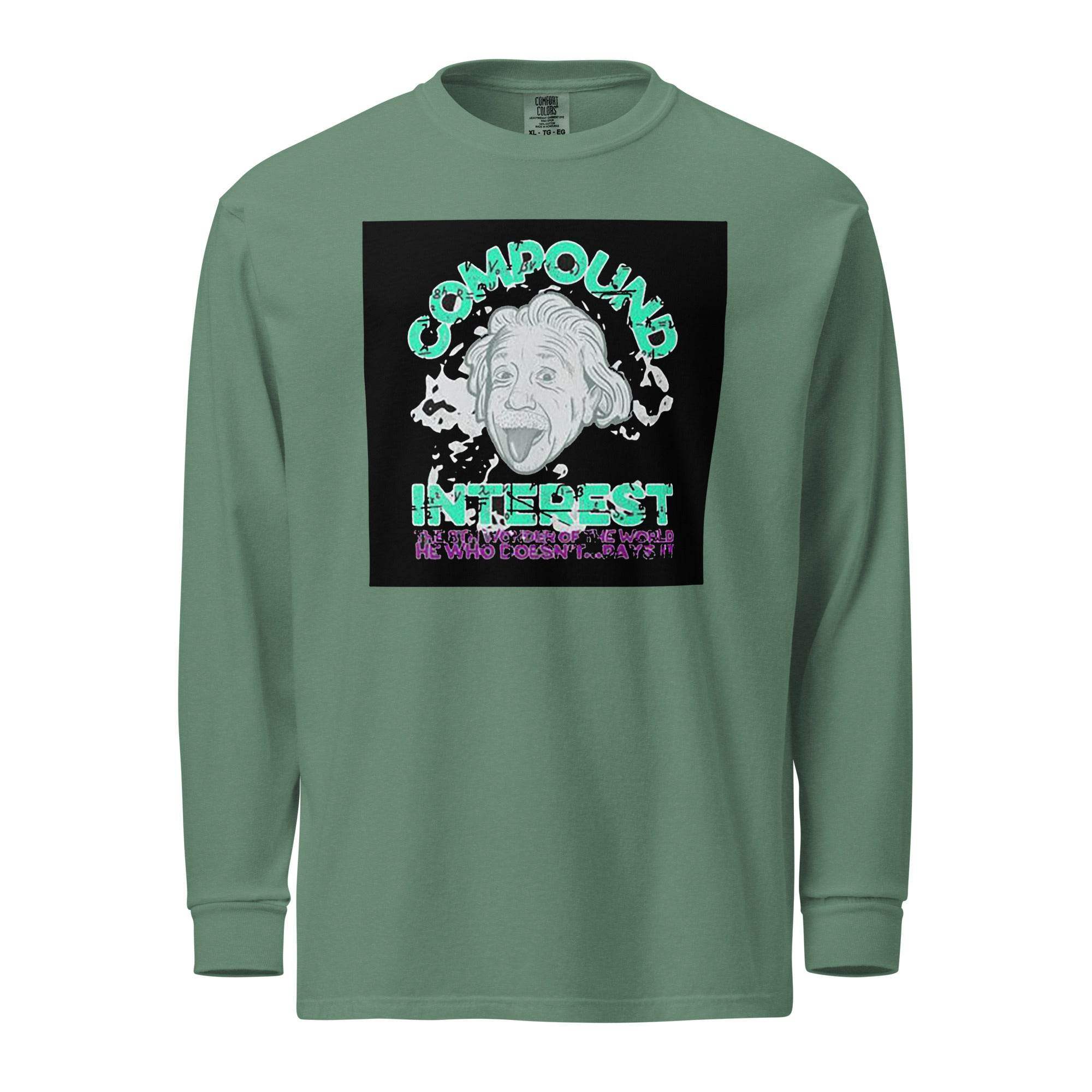 Compound Interest Long Sleeve T-Shirt - InvestmenTees