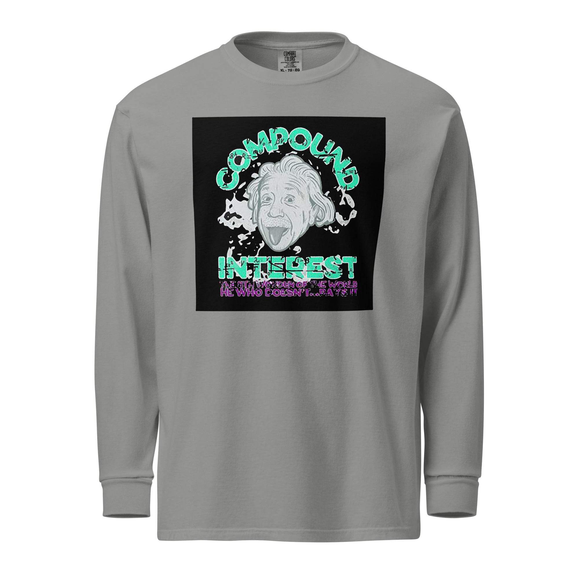 Compound Interest Long Sleeve T-Shirt - InvestmenTees