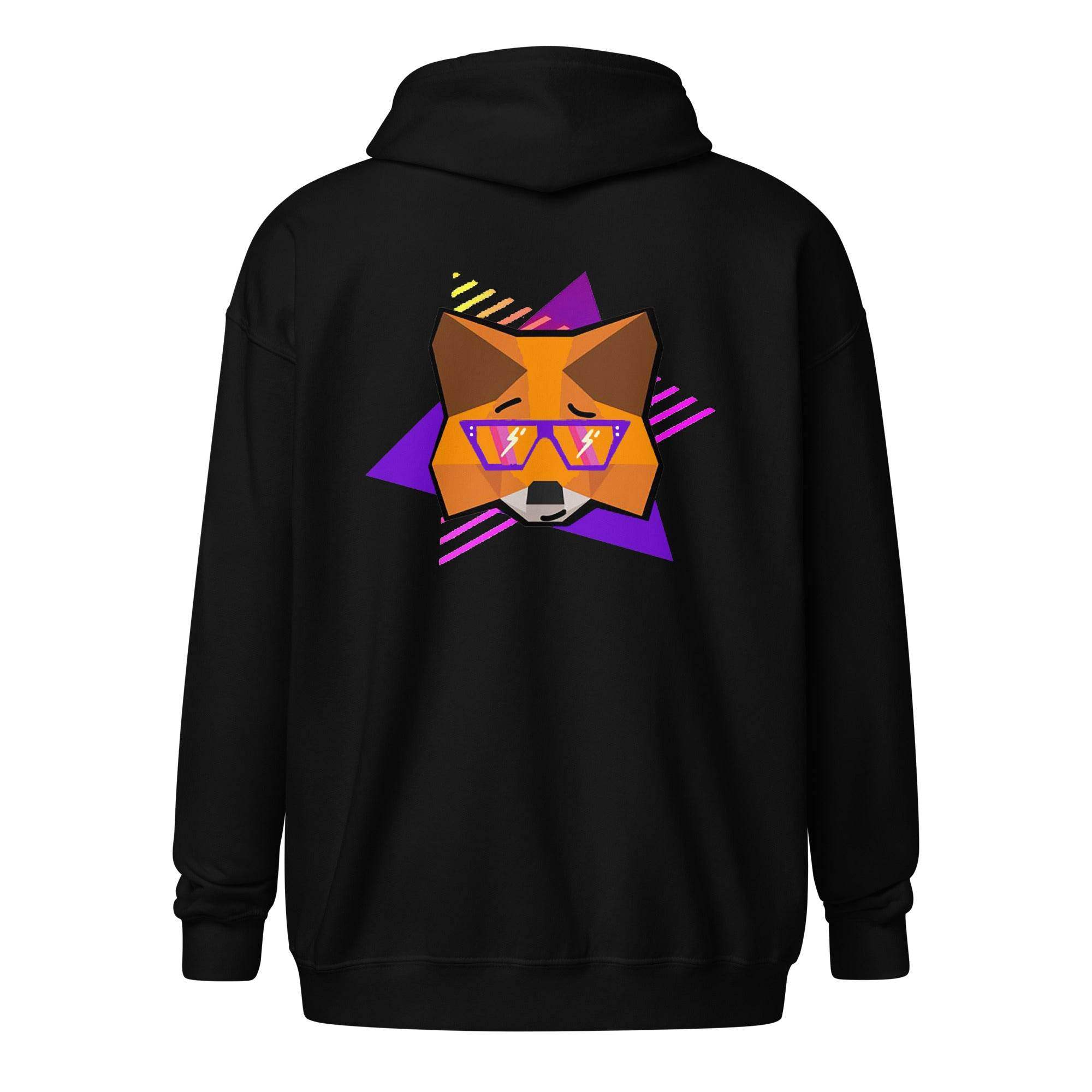 Cool Metamask Zip Up Hoodie - InvestmenTees