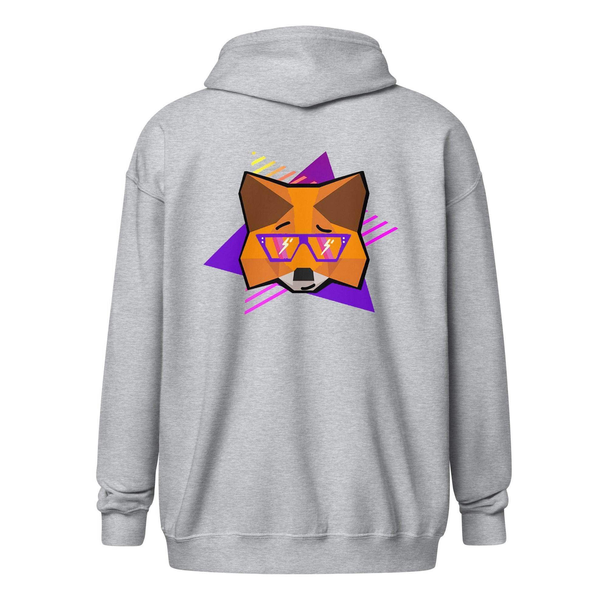 Cool Metamask Zip Up Hoodie - InvestmenTees