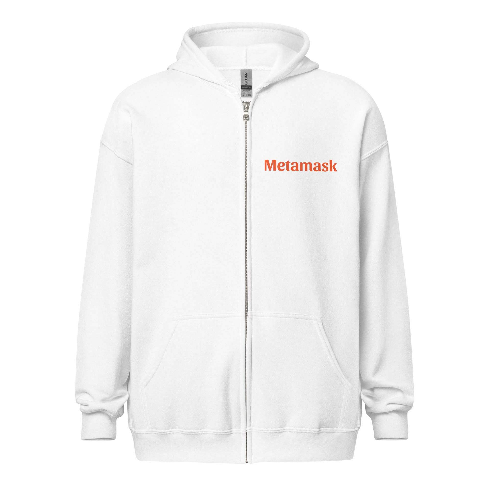 Cool Metamask Zip Up Hoodie - InvestmenTees