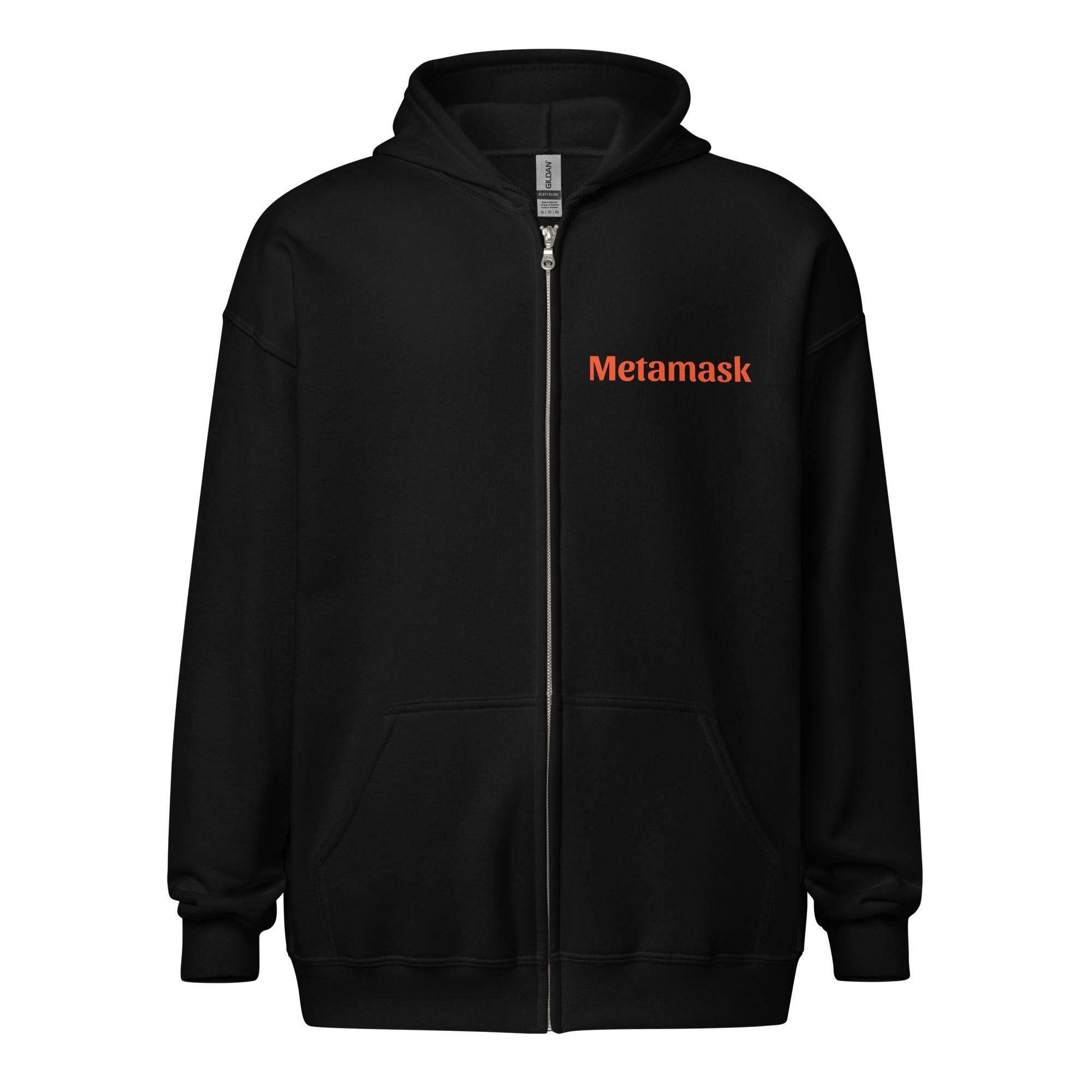 Cool Metamask Zip Up Hoodie - InvestmenTees