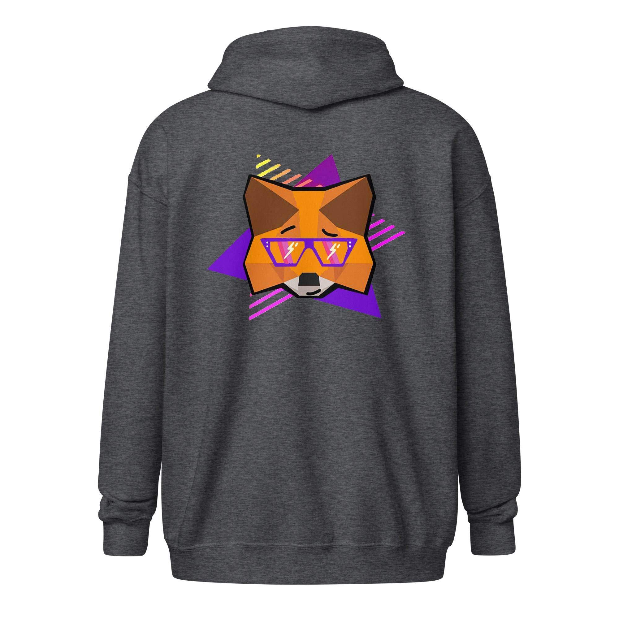 Cool Metamask Zip Up Hoodie - InvestmenTees