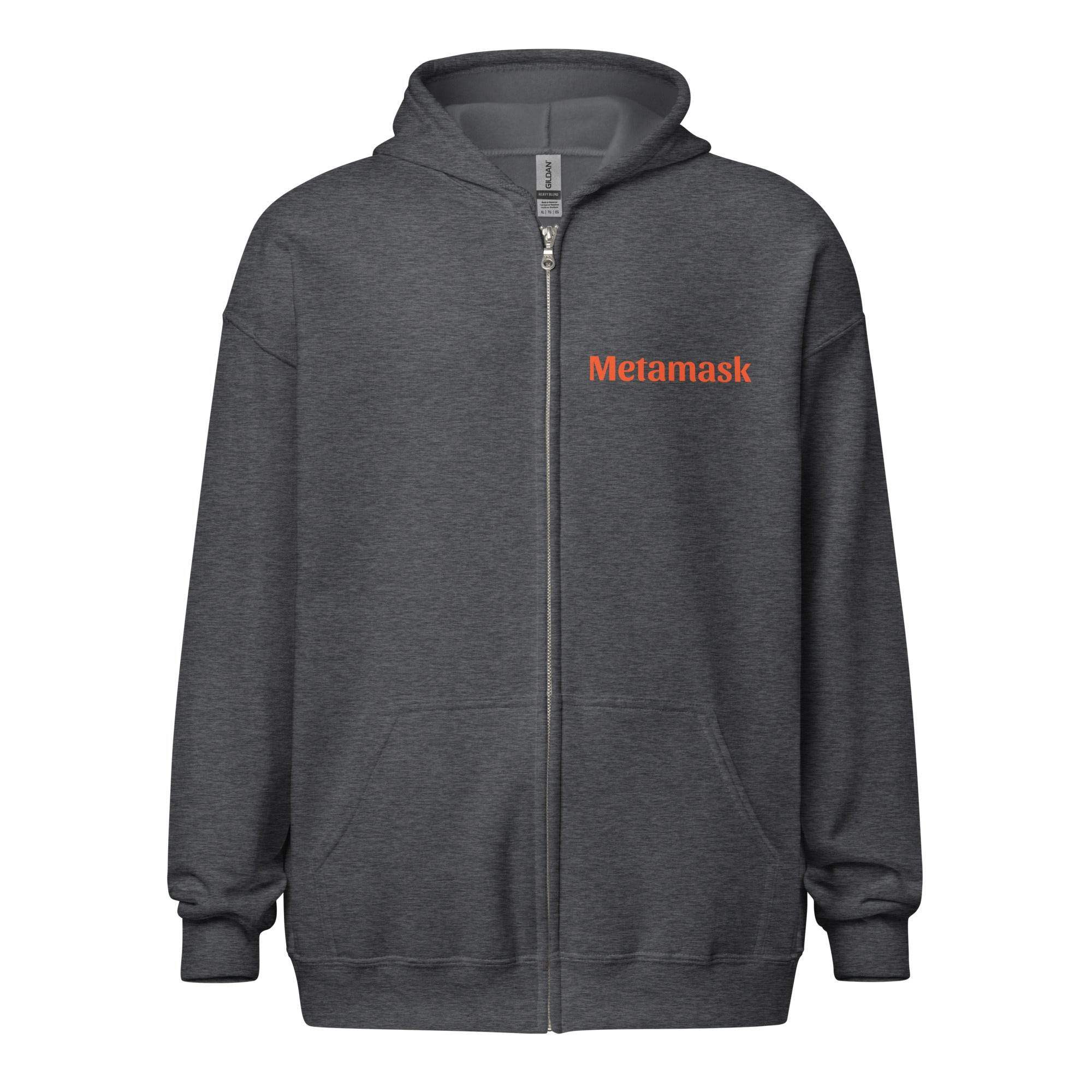 Cool Metamask Zip Up Hoodie - InvestmenTees