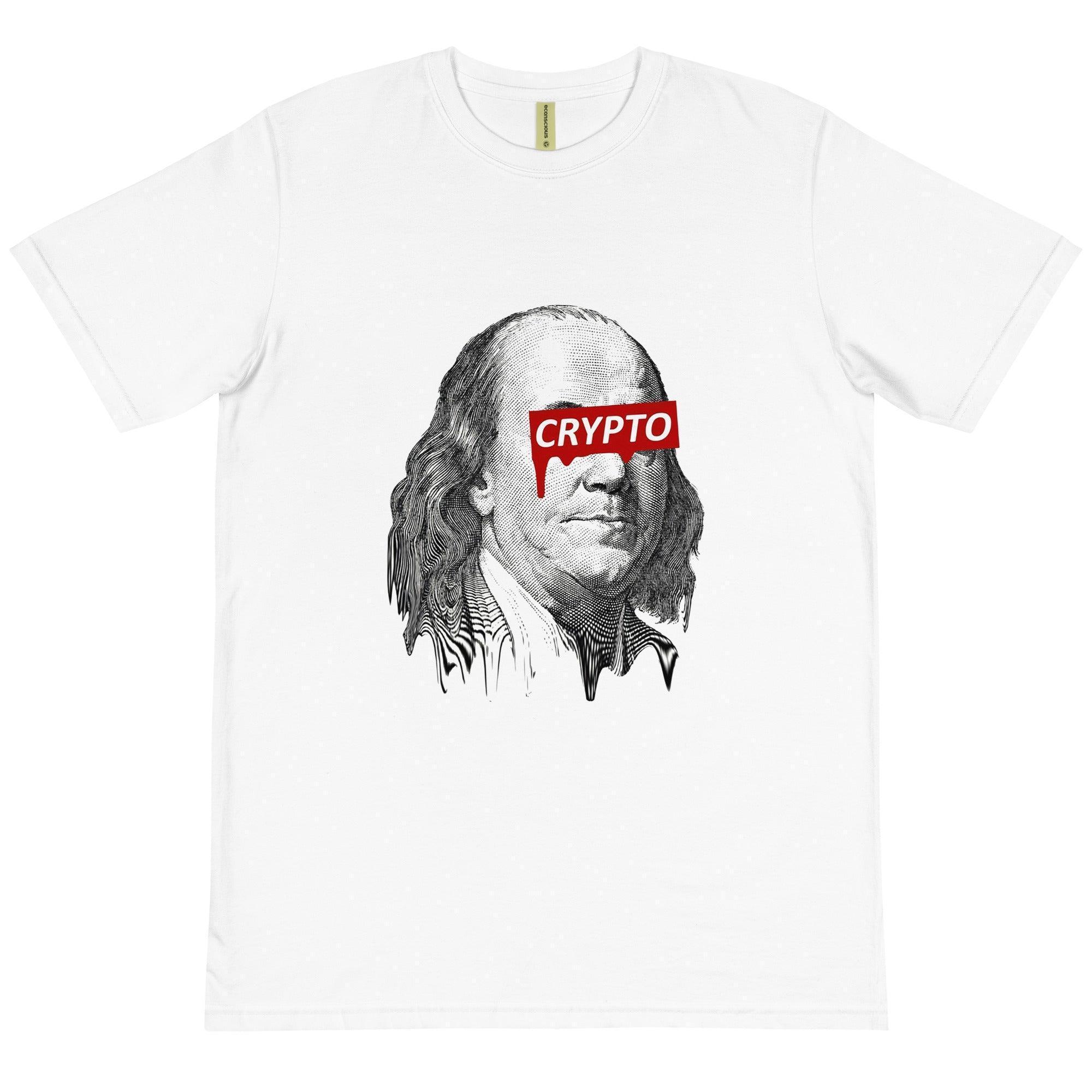 CRYPTO Benjamin Franklin T-Shirt - InvestmenTees