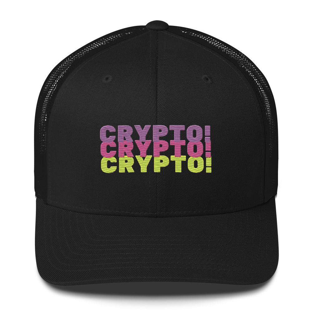 CRYPTO Colors Trucker Cap - InvestmenTees