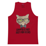 Crypto Is Not Just For Geeks Tank Top - InvestmenTees