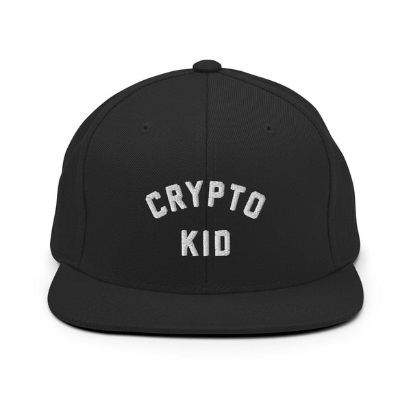 Crypto Kid Snapback Hat - InvestmenTees