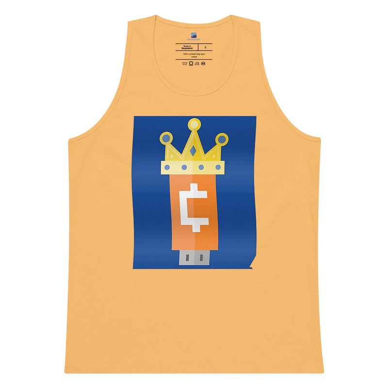 Crypto King Tank Top - InvestmenTees