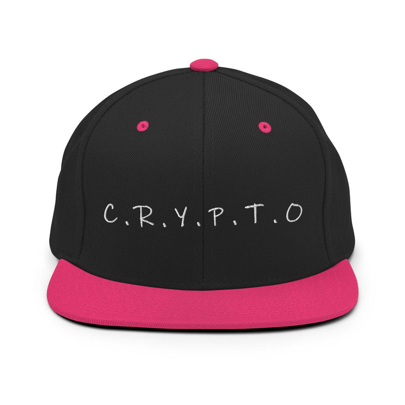 Crypto | C.R.Y.P.T.O Snapback Hat - InvestmenTees