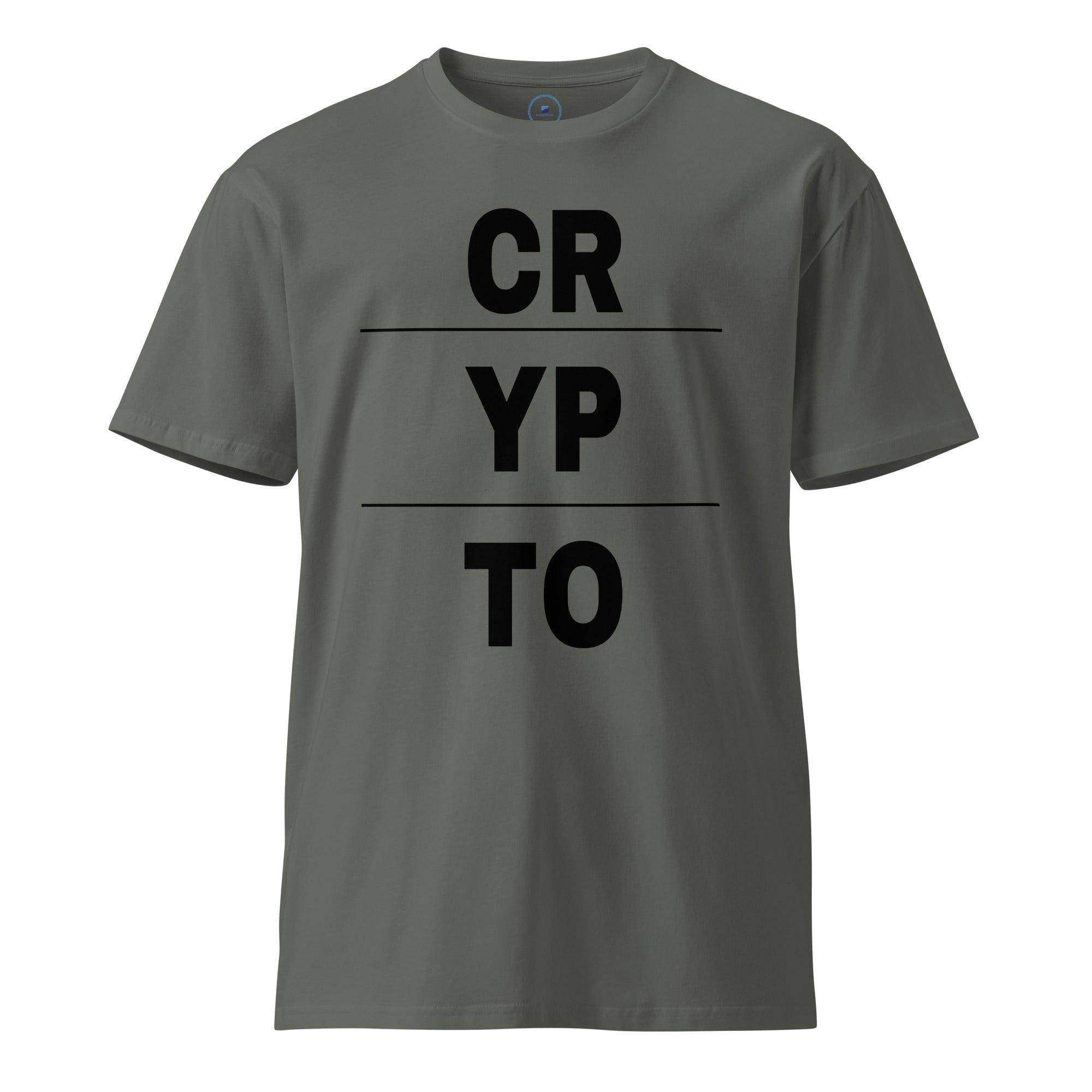 Crypto | CR-YP-TO Currency T-Shirt - InvestmenTees