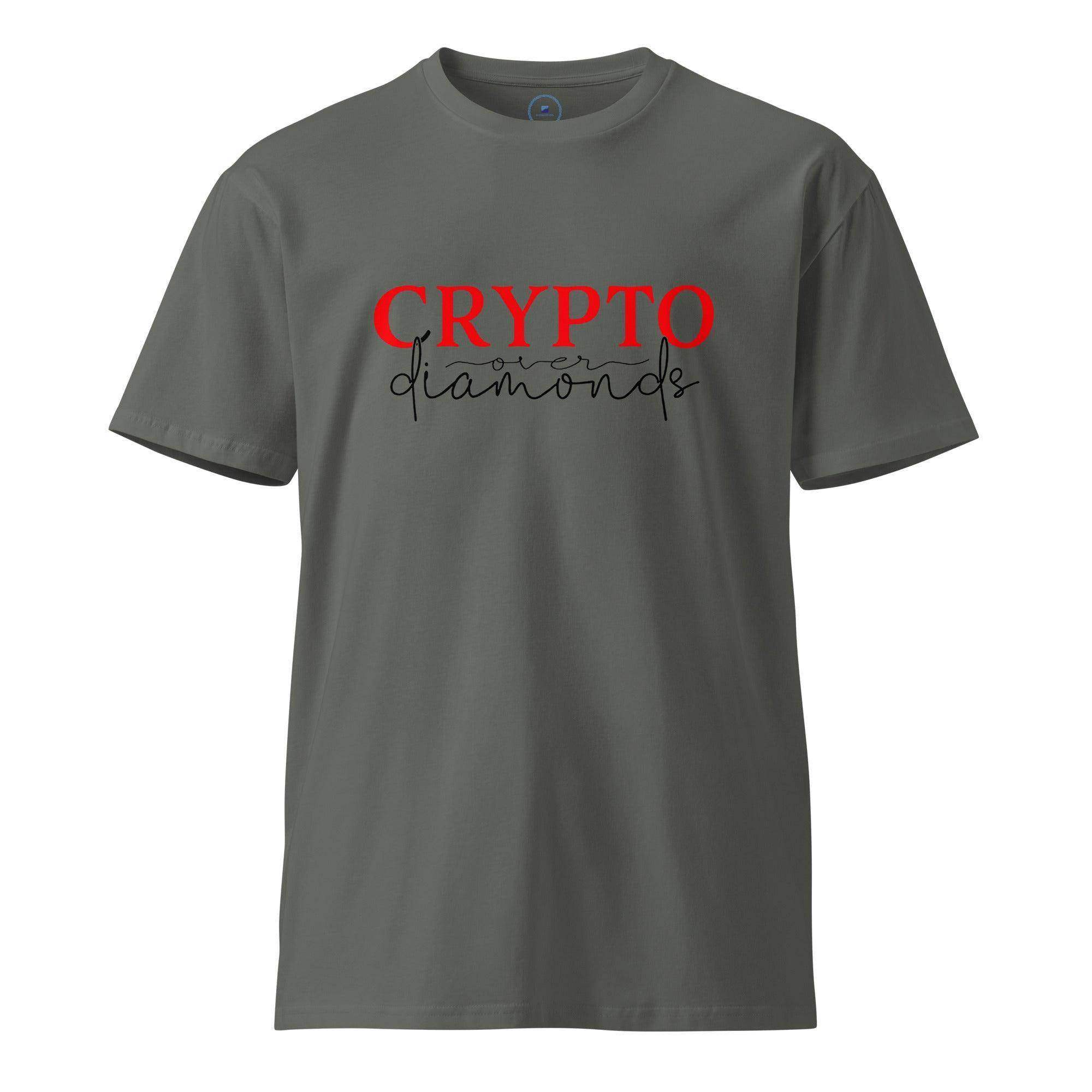 Crypto Over Diamonds T-Shirt - InvestmenTees